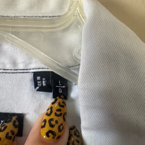 Men’s Theory Benner Button Down Shirt is Arrowsift size large - Picture 6 of 7